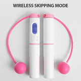 Pink Iolaus Equipment & Accessories Smart counting skipping rope with calorie counting, cordless mode SP