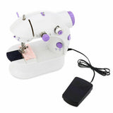Pink Iolaus Tools Mini Sewing Machine Electric Portable Crafting Mending Tool SP