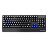 Rose Chloe Mobile & Laptop Accessories A4tech GKL-58 G-Cube Illuminate Light Gaming Computer Keyboard, Bl