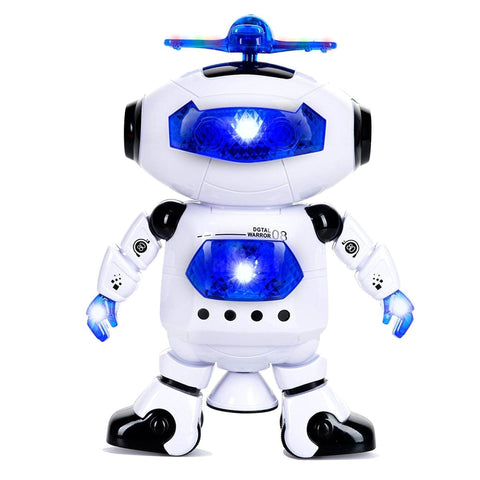 Rose Chloe Toys AZ Trading & Import RB42 Electronic Walking Dancing Robot Toys with Mu