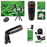 Salmon Lucky Tech Accessories 11 in 1 Smartphone Camera Lens Kit