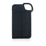 Salmon Lucky Tech Accessories black Clip-on Tag Along Solar Charger For Your Smartphone