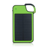 Salmon Lucky Tech Accessories Green Clip-on Tag Along Solar Charger For Your Smartphone