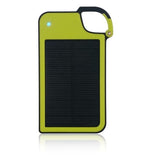 Salmon Lucky Tech Accessories Lime Green Clip-on Tag Along Solar Charger For Your Smartphone