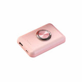 Salmon Lucky Tech Accessories PINK Wireless Magnetic Charger And Power Bank For iPhone 12