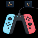 Salmon Lucky Tech Accessories Red And Blue Switch Game Controller