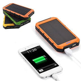 Salmon Lucky Tech Accessories Roaming Solar Power Bank Phone or Tablet Charger