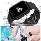 Salmon Lucky Tech Accessories Smart Fit Multi Function Smart Watch Tracker and Monitor