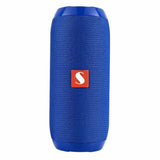 Salmon Lucky Tech Accessories SOLID BLUE Music Manager Bluetooth Speaker And Subwoofer