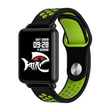 Salmon Tartarus Novelty Two-tone strap Green COLMI Land 1 Full touch screen Smart watch IP68 waterproof Bluetooth