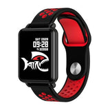 Salmon Tartarus Novelty Two-tone strap Red COLMI Land 1 Full touch screen Smart watch IP68 waterproof Bluetooth