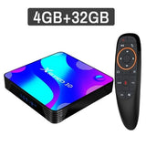 Tan Hemera Audio & Video 32Gvoice / AU Plug Transpeed Android 10 TV BOX 2.4G&5.8G Wifi 32G 64G 128G 4k 3D