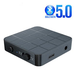Tan Hemera Audio & Video Bluetooth 5.0 Audio Receiver Transmitter AUX RCA 3.5MM 3.5 Jack USB