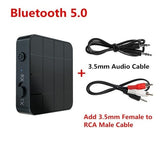 Tan Hemera Audio & Video Color2 V5.0 With RCA Bluetooth 5.0 4.2 Receiver Transmitter 3.5mm AUX Jack RCA Stereo Music