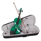 Teal Simba Novelty 4/4 Acoustic Violin Case Bow Rosin