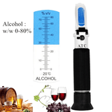 Teal Simba Tech Accessories 0-80% Alcohol Refractometer ATC Liquor Tester Alcoholometer