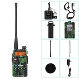 Teal Simba Tech Accessories BAOFENG 1.5" LCD 5W 136~174MHz / 400~520MHz Dual Band Walkie Talkie
