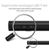 Teal Simba Tech Accessories Bluetooth 5.0 Speaker TV PC Soundbar Subwoofer Home Theater Sound Bar