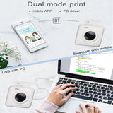 Teal Simba Tech Accessories PAPERANG P2 P1 Pocket Portable Bluetooth Printer