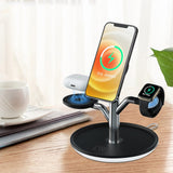 Teal Simba Tech Accessories Universal Wireless Charging Stand for Iphone Apple Watch Airpods
