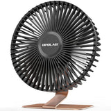 Teal Simba Tech Accessories USB Desk Fan with Upgraded Strong Airflow with Copper Color Holder