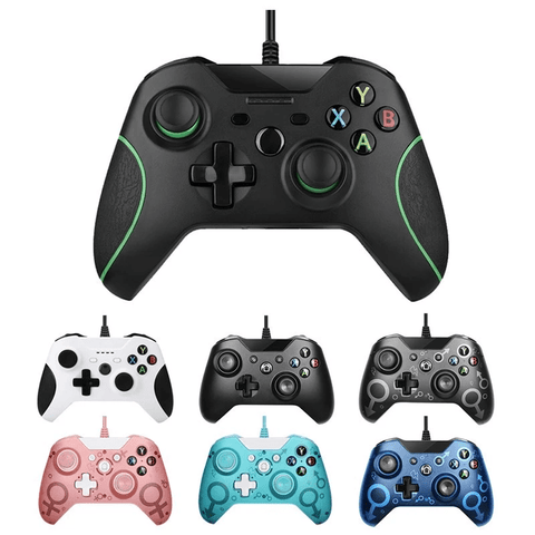 Teal Simba Tech Accessories USB Wired Controller Controle For Microsoft Xbox One Controller