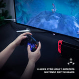 Teal Simba Tech Accessories Wired PC Game Controller with LED Backlight with Dual-Vibration Turbo