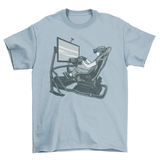 Turquoise Theseus T-shirts 2XL / LIGHT BLUE VR Racing T-shirt Design