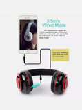 Yellow Pandora Audio & Video Ninja Dragon Z10 Color Changing Bluetooth Headphones