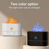 Yellow Pandora Diffusers, Oils & Candles Essential Oil Diffuser With Flaming Effect And Timer