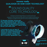 Yellow Pandora Tech Accessories Dragon Magic G6 VR Gaming Stereo 3D Headset
